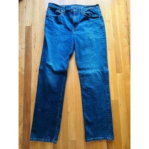 American Eagle Jeans Mens 34x34 Blue Original Bootcut EasyFlex Cotton Blend
